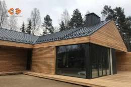 пос. Кортела (Республика Карелия) фальцевая кровля Ruukki Classic