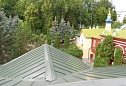 Фальцевая кровля Ruukki на Псково-Печерском монастыре