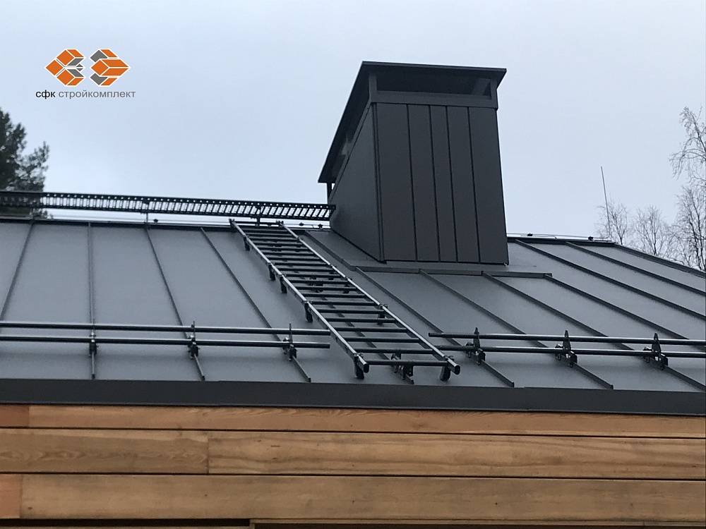 пос. Кортела (Республика Карелия) фальцевая кровля Ruukki Classic