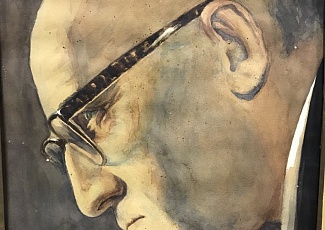 Портрет Белова передан в музей театра драмы г. Комсомольск-на-Амуре