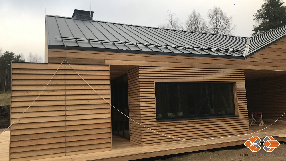 пос. Кортела (Республика Карелия) фальцевая кровля Ruukki Classic