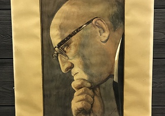 Портрет Белова передан в музей театра драмы г. Комсомольск-на-Амуре