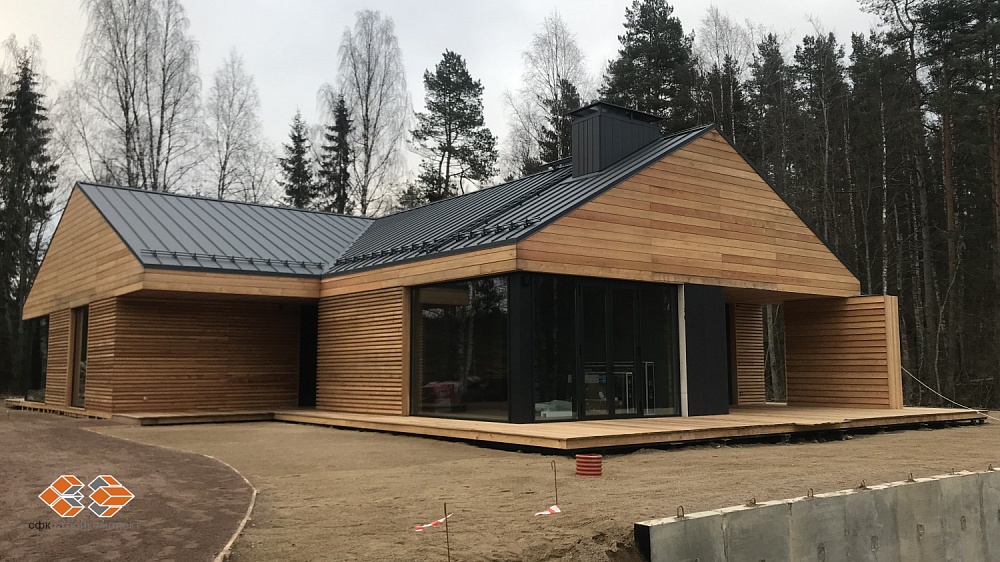 пос. Кортела (Республика Карелия) фальцевая кровля Ruukki Classic